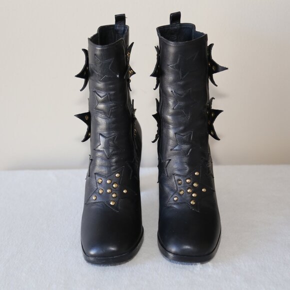 EUC AUTHENTIC APERLAI ANKLE BOOTS 36 MADE IN ITALY - Picture 2 of 8